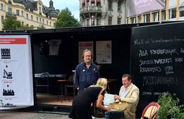 Här visar PG Nilsson alternativa byggplaner av Stureplan