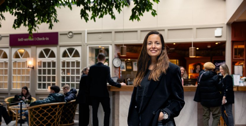 Sofia Munkhammar, vd för Gotlandshotellen Strand och Solhem.  