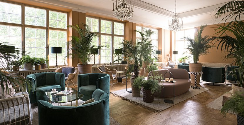 Vinterträdgården på Näsby Slott Foto: Näsby Slott