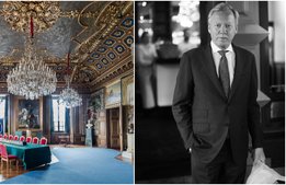 Krögaren Per Nordlind prisas på slottet