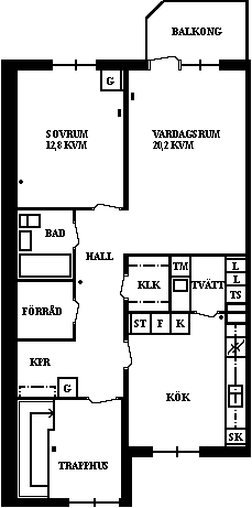 PlanlösningKuratorvägen 35