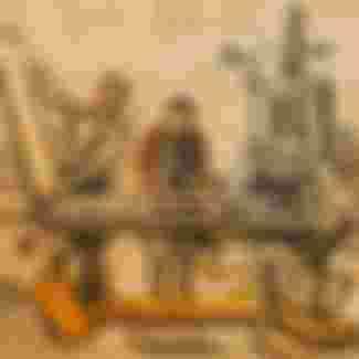 Nineteenth century typesetter and printers working with Stanhope cast iron printing press in print shop. Credit: Arterra Picture Library / Alamy Stock Photo