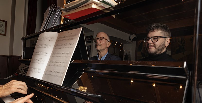 Ludvig Nilsson och Patrik Cornelius Foto: Cornelia Jönsson