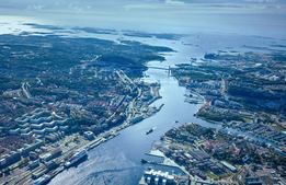 Nya Amerikaterminalen invigd vid säsongsavspark