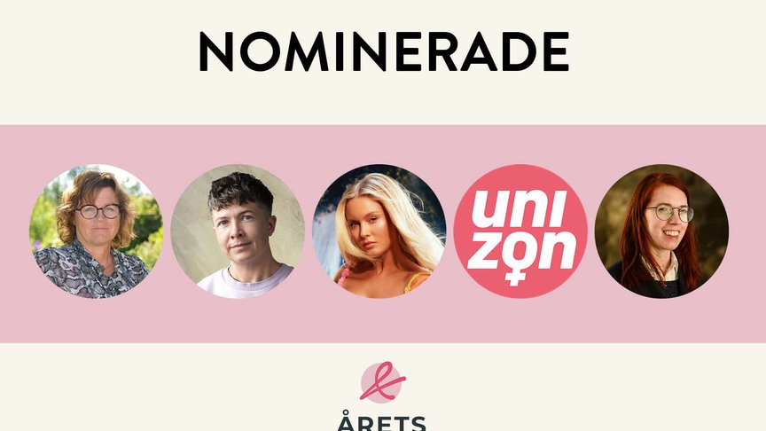 De kan vinna jämställdhetspriset Årets Selma 2026  – vi presenterar de nominerade