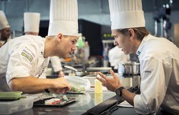 Gibrands eldprov i Bocuse d’Or: ”Mindre lyx och matsvinn”