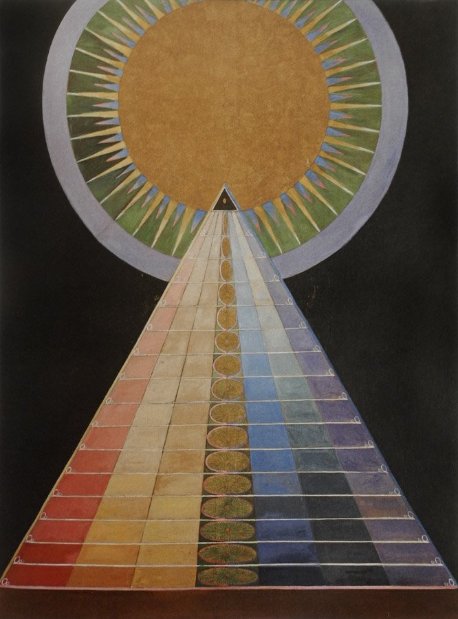 Hilma af Klint - Group X, No. 1, Altarpiece, 1915