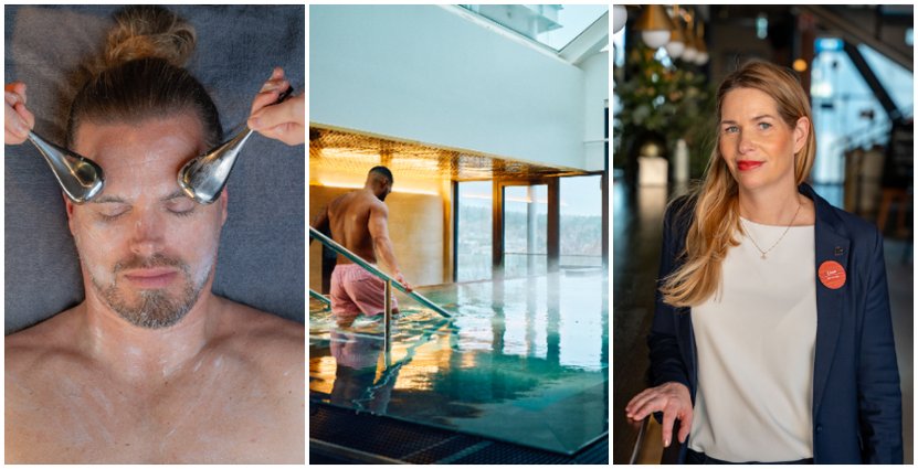 Lina Müller är spachef på Element spa, Clarion Hotel. 
