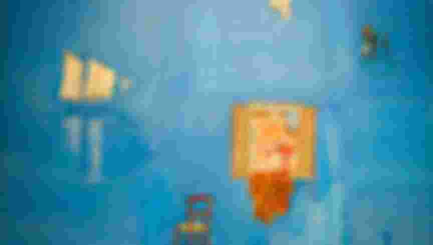 An Azure Day by Greek modernist Spyros Vassiliou. Credit: PhotoStock-Israel / Alamy Stock Photo.