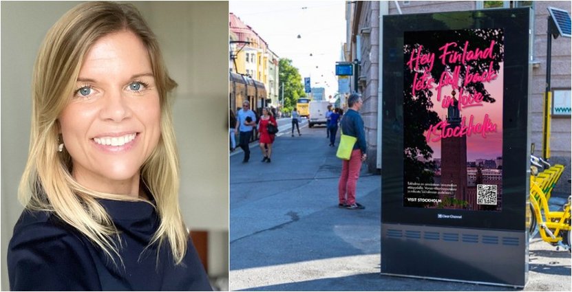 Linda Sakket, projektledare på Visit Stockholm. 
