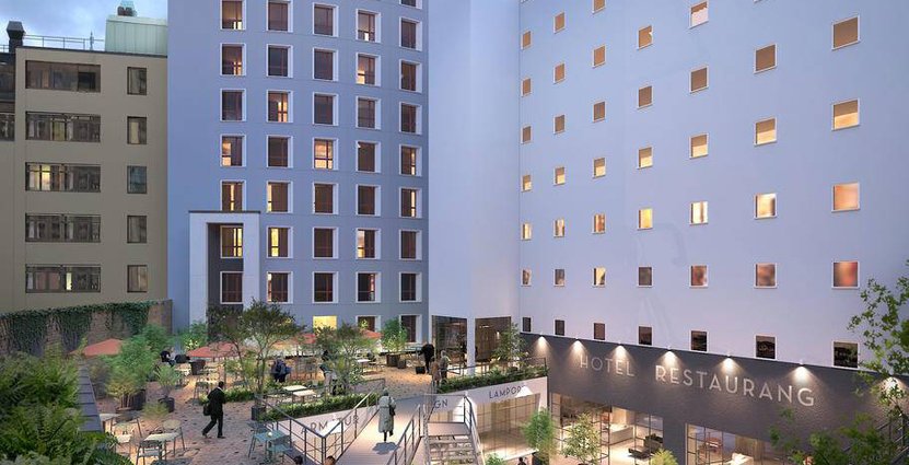 Nobis nya hotell förväntas stå klart hösten 2018. 