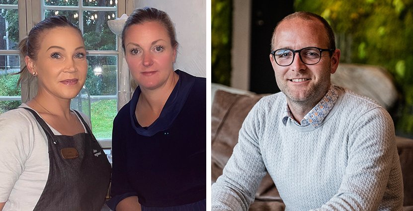 Stora turismpriset 2021 uppmärksammar de som vänt pandemin till utvecklingsmöjlighet. Matilda Milton, vd Vadstena Klosterhotell och Daniel Carlsson, vd Ästad Vingård är två nominerade.  Foto: Kristian Sahlberg / Vadstena Klosterhotell