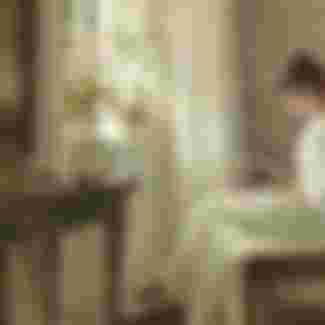 Painting of a woman reading by Carl Vilhelm Holsøe.