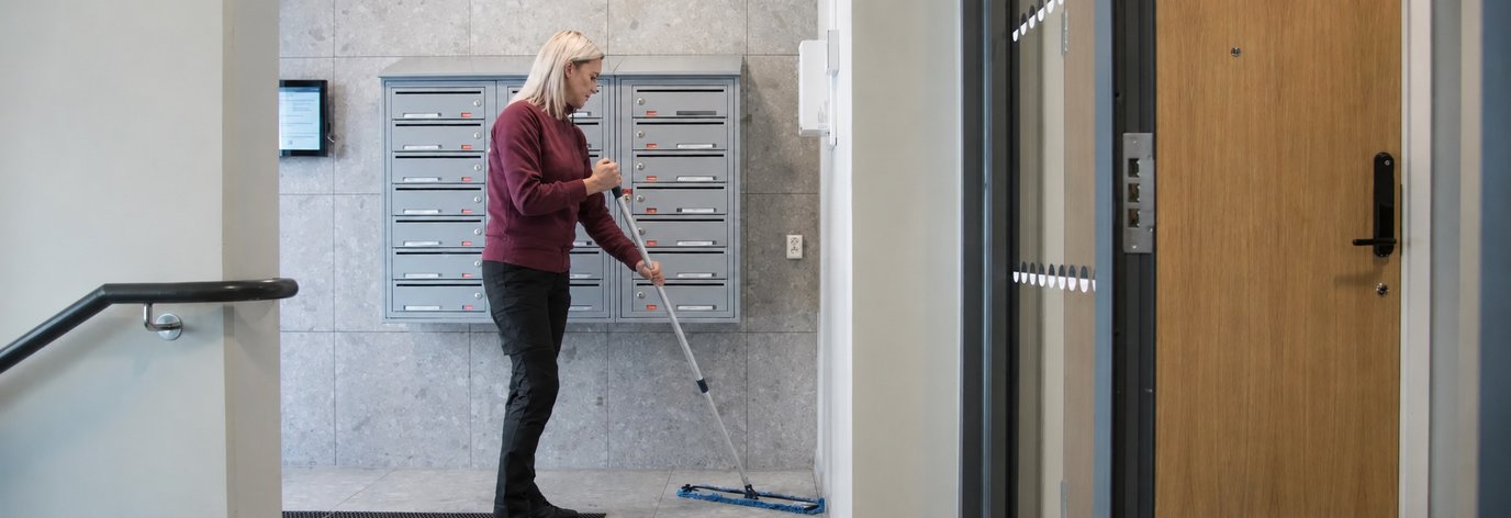 trappstädning Dannebacken