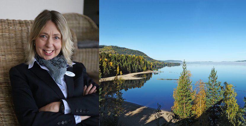 Helene Åkerström Hartman, vd på Orbaden Spa & Resort. Foto: Katarina Hansson