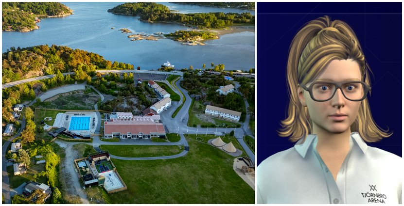 AI-medarbetaren Katja tillträdde i tjänst i april. 