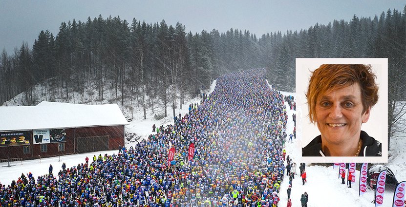 Tuffa väderförhållanden hindrade inte 50 000 åkare från att genomföra årets lopp.  Foto: Vasaloppet