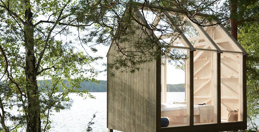 Pilotprojekt. Tre dygn i dalsländsk natur ska frälsa stressade utländska turister – och sälja in Sverige som turistmål. Foto: Maria Skarve/ Visit Sweden 