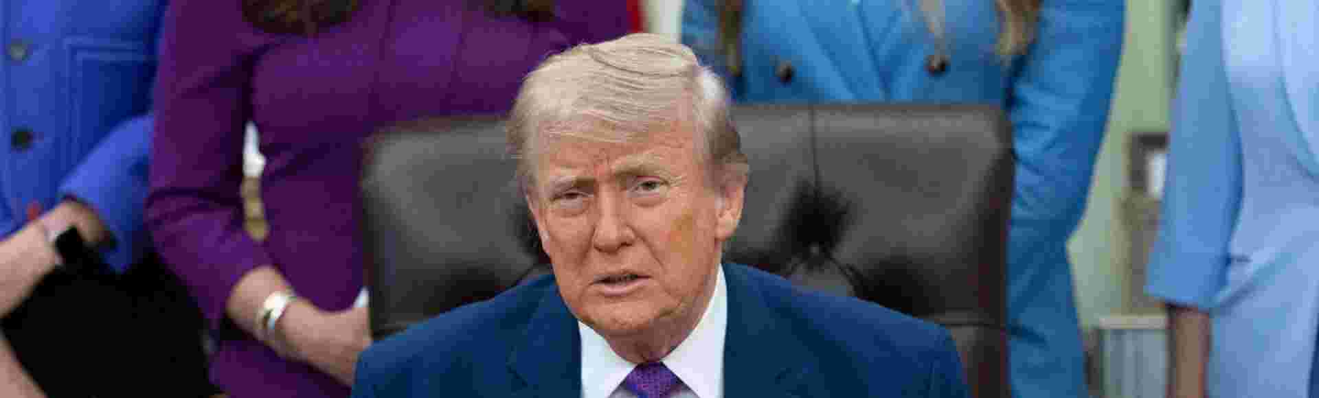 President Donald Trump in the Oval Office on 11th May 2026.