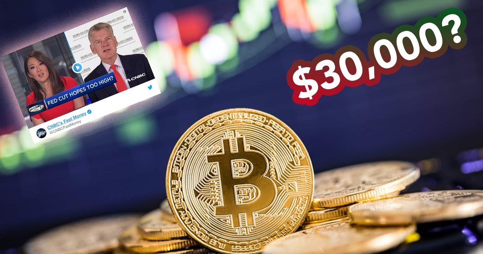 Finansprofilen: Nu går bitcoin mot ett pris på 30 000 dollar