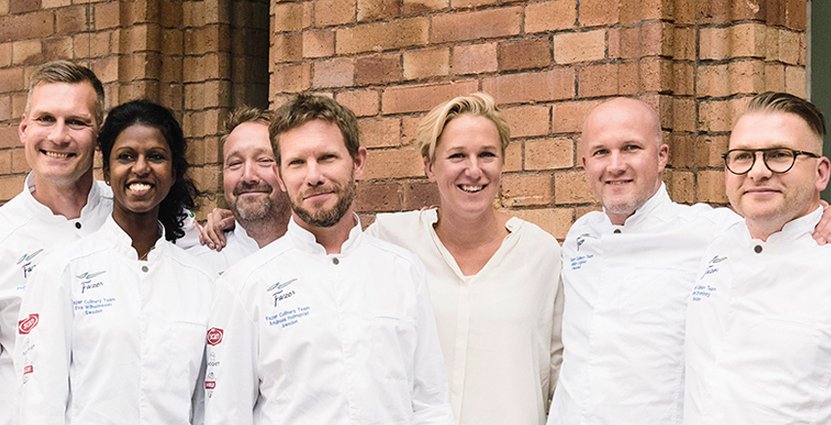 Kajsa Bergqvist ska se till att Fazer Culinary Team de är laddade för att vinst i Os i storkök. 