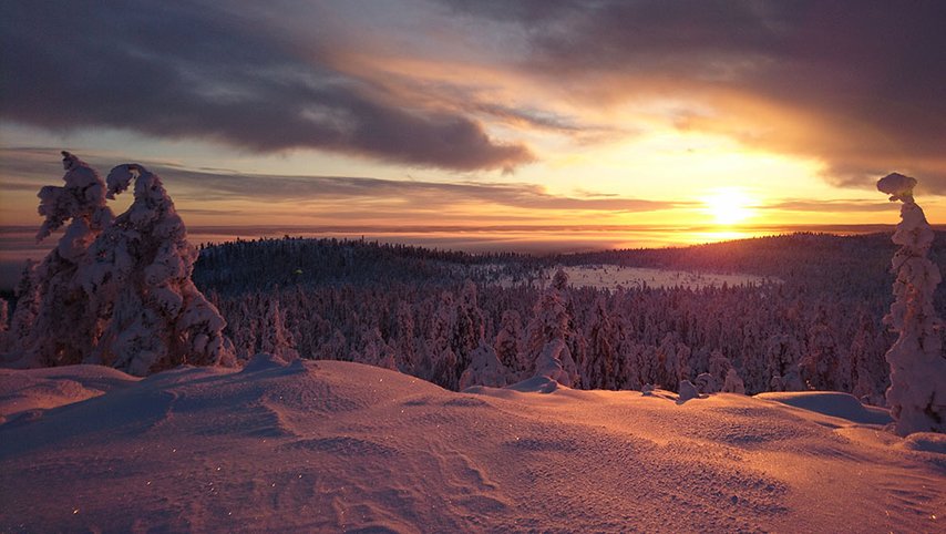 Outdoor North 67 snowshoe mountain