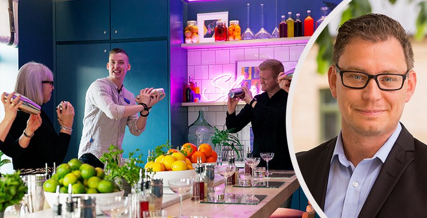 Till helgen öppnar Absolut Homes nya uteservering med ett nytt matkoncept.  Foto: Absolut Home