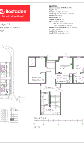 PlanlösningRidvägen 28