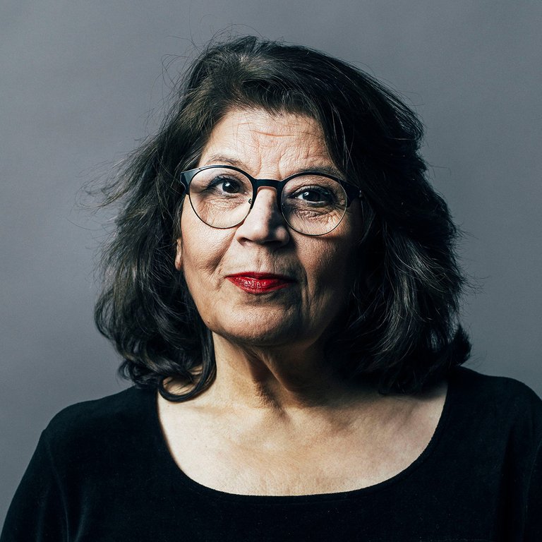 Jila Mossaed. Foto Rickard L. Eriksson / Svenska akademin)