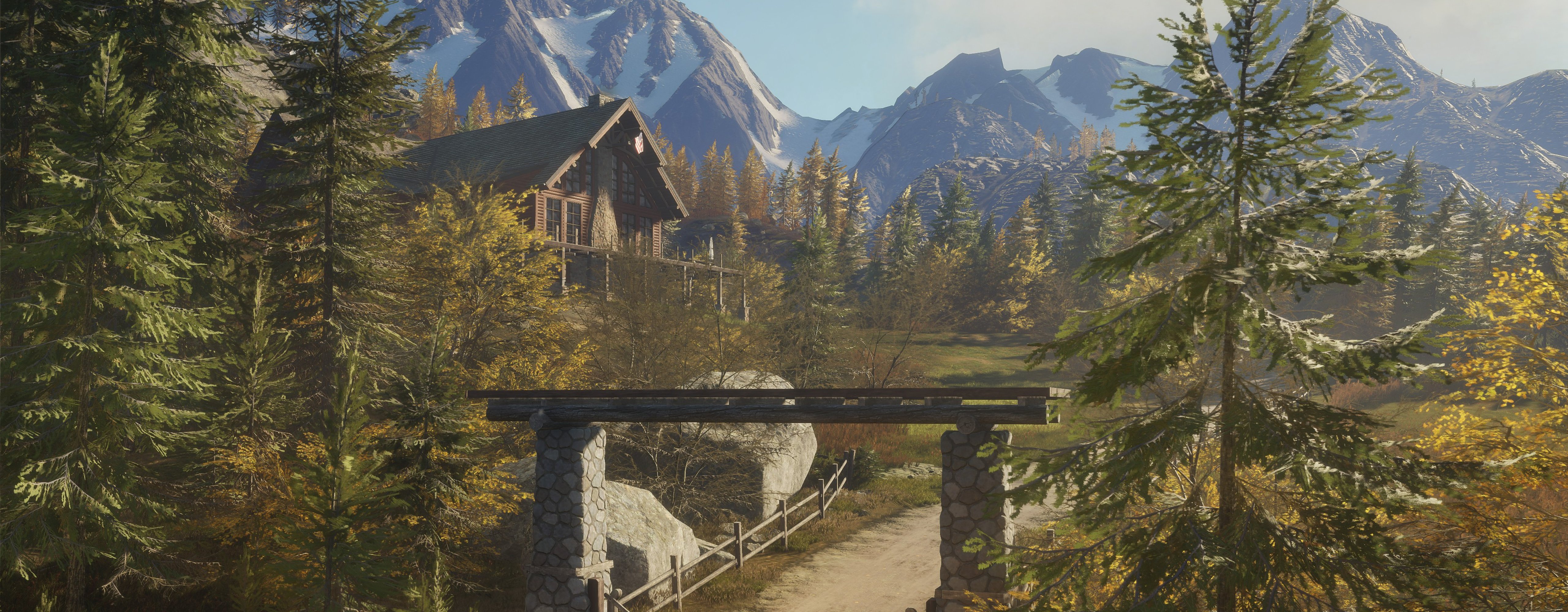 Property entry to the Free Trophy Cabin.