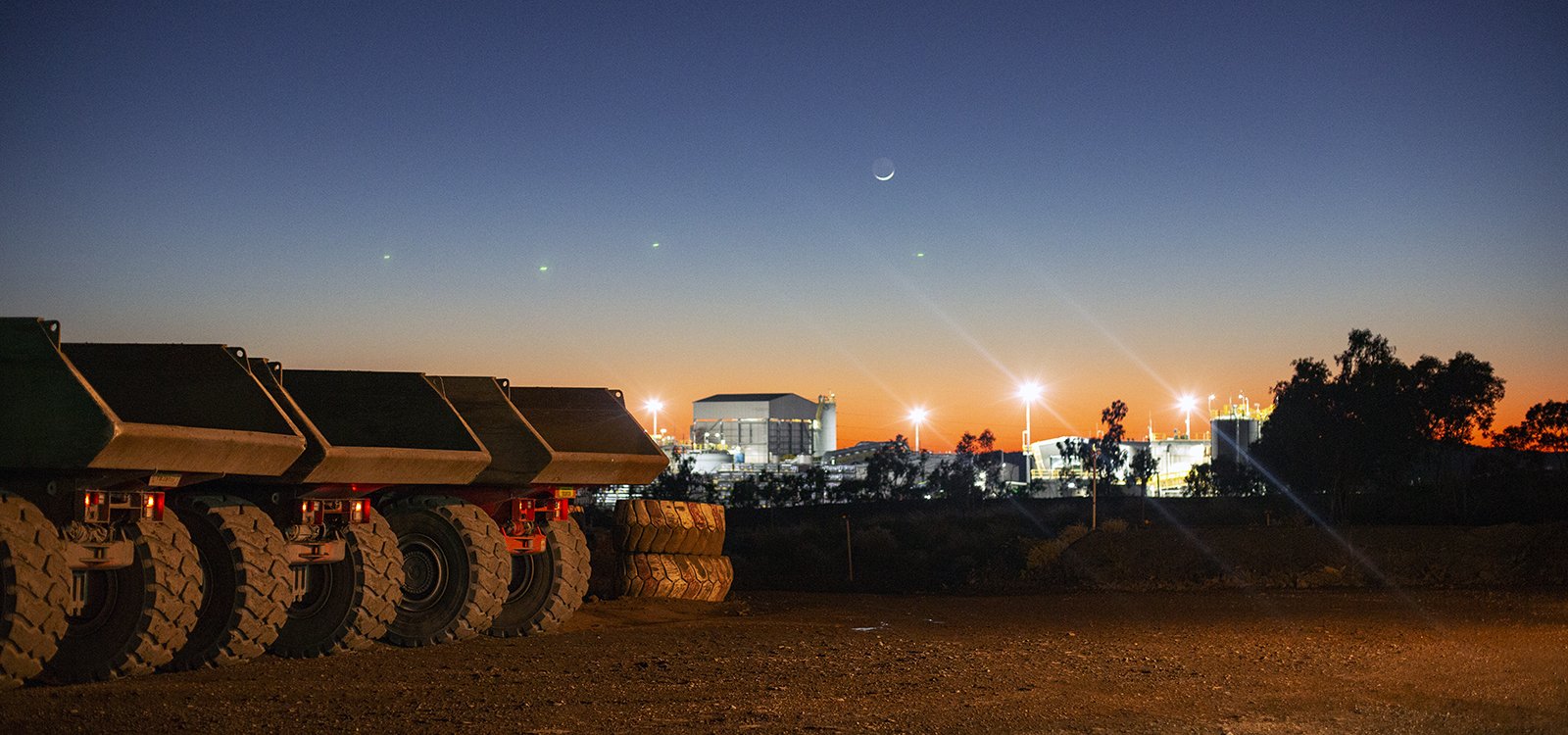 The sun rises over MMG’s Dugald River mine – one of the world’s largest known zinc deposits.