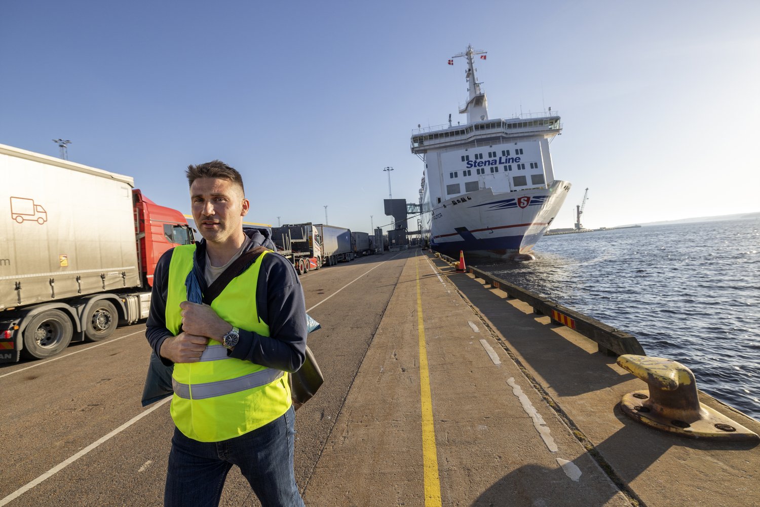 Stena Nautica Halmstad-Grenå sista resan foto: Dick Gillberg