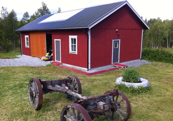 Sliding door garage option