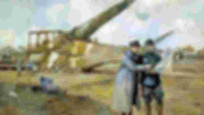 First World War Commanders looking at a battle plan. Painting by Francois Flameng (1856-1923), 1916. Army Museum, Paris.