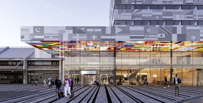 Det nya hotellet kommer att vara en viktig del av Landvetters expansion. 