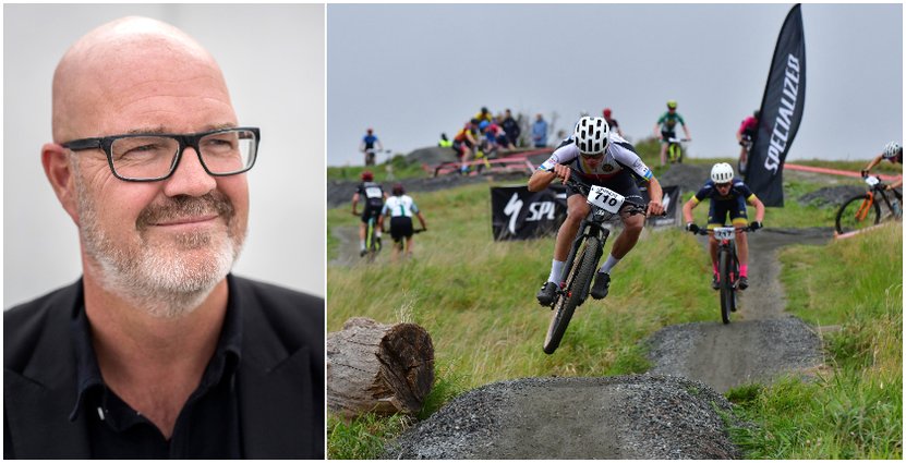 Magnus Hallberg, vice-vd och evenemangschef på Göteborg & Co, ser fram emot för-EM och EM i mountainbike. Foto: Anders Averdal