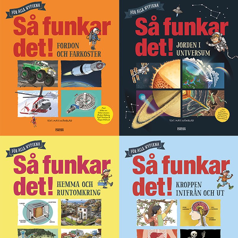 Så funkar det! - 4 böcker i nytappning