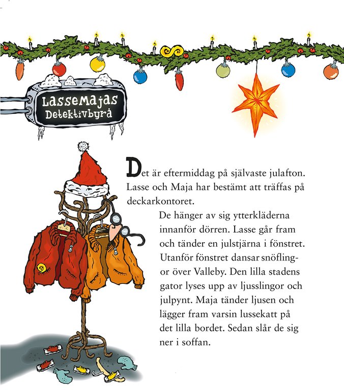 Distrahera barnen med ett LasseMaja-mysterium direkt i mobilen