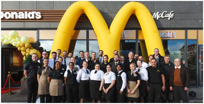 Nya Mc Donalds i Malmö öppnade 16 oktober.  