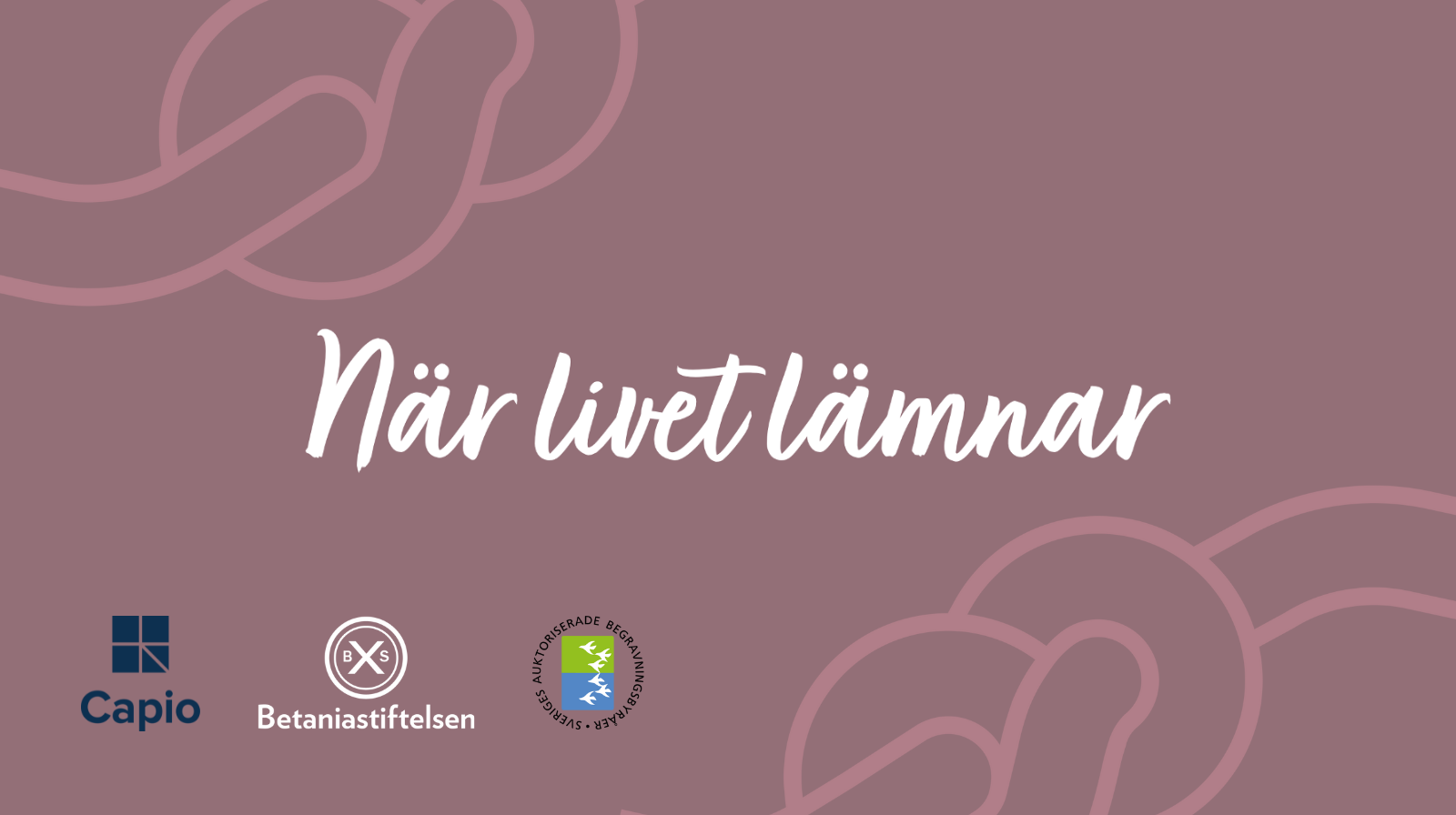 När livet lämnar: kostnadsfri utbildning om döden ute nu!