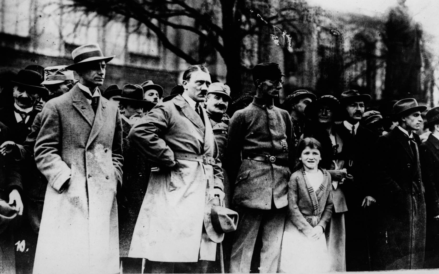 Adolf Hitler with Alfred Rosenberg and Dr. Fredrick Toben.