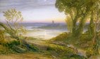 Samuel Palmer's The Curfew, 1870.