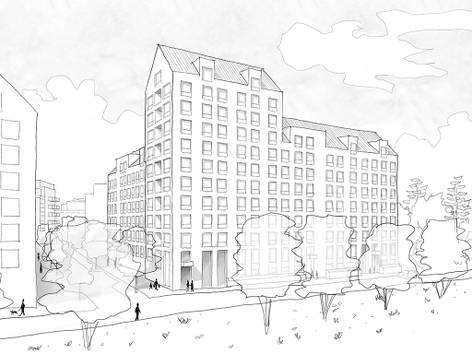 Nyskapande arkitektur och gemytlig boendemiljö