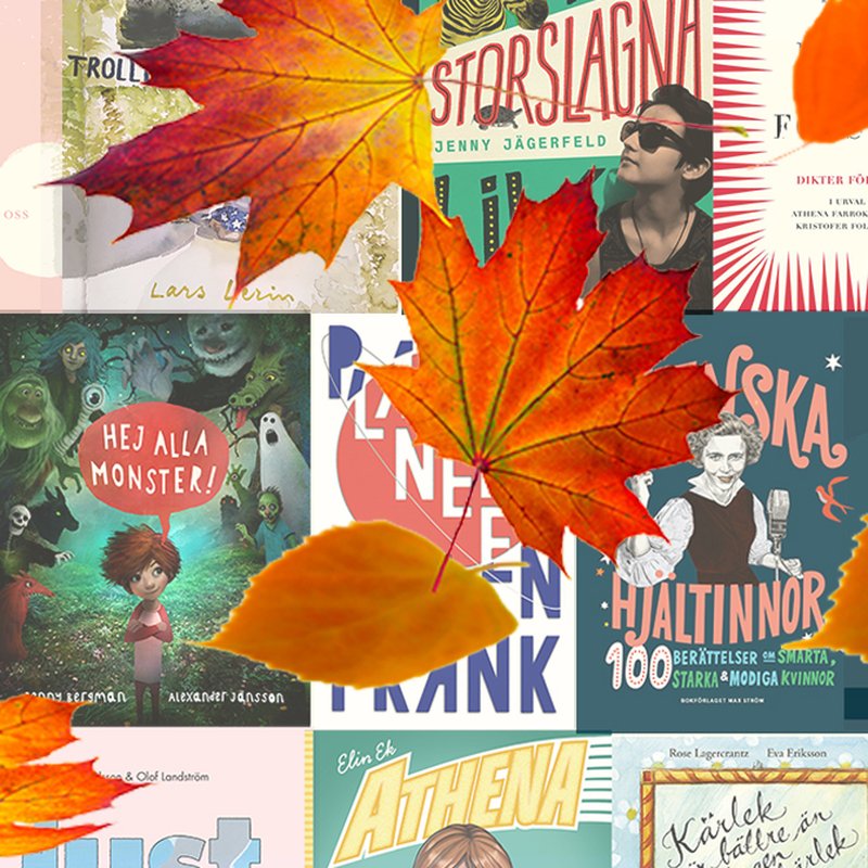 10 barn- och ungdomsböcker vi längtar efter i höst