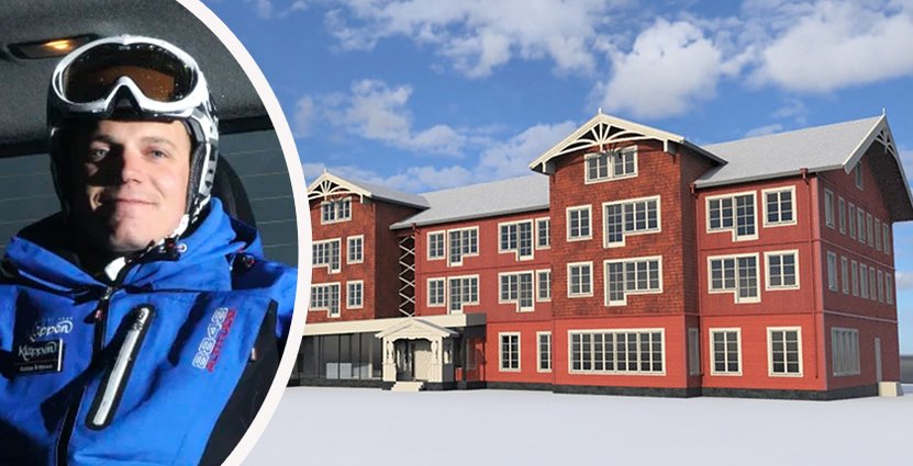 Hotell Kurbits är en del i en större satsning på boenden i Kläppen.  Foto: Pressbild