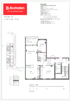 PlanlösningRidvägen 20