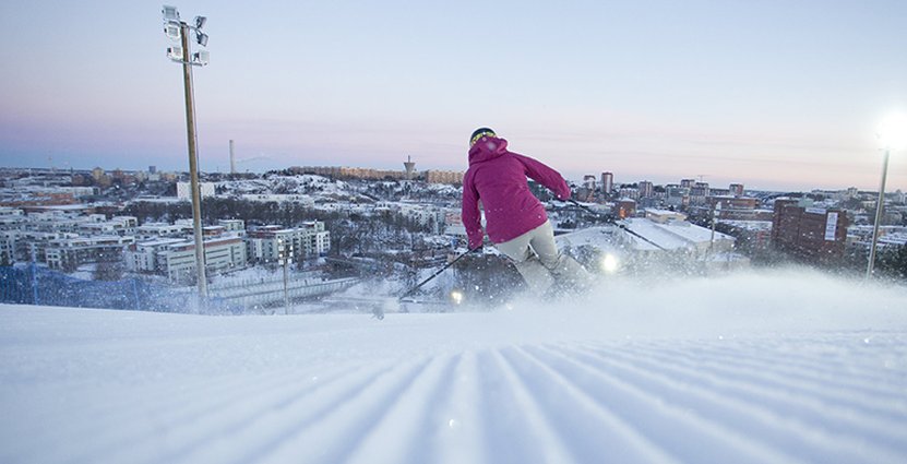 Skidåkarna i de svenska räddar Skistars affärer. Foto: Kalle Hägglund