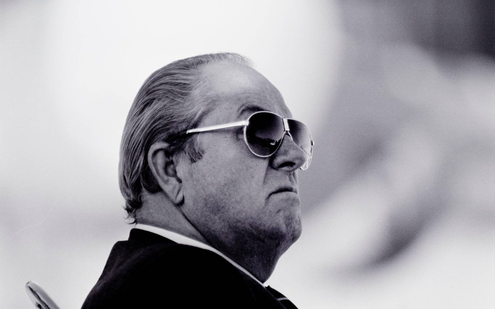 Jean-Marie Le Pen at a rally in Marseilles in 1988.