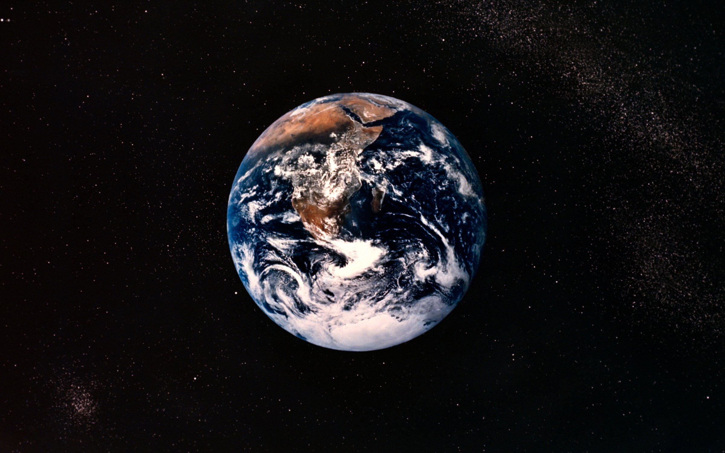 The Blue Marble, taken by the Apollo 17 Crew in December 1972.