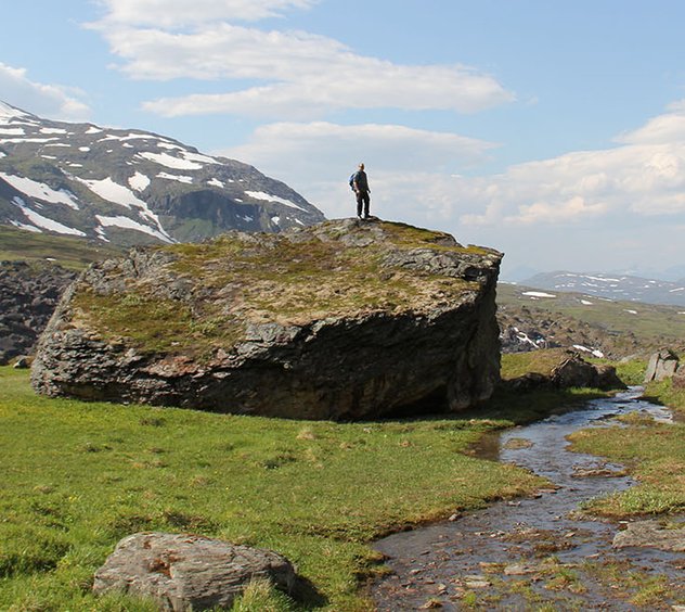 Genom Kärkevagge till Trollsjön